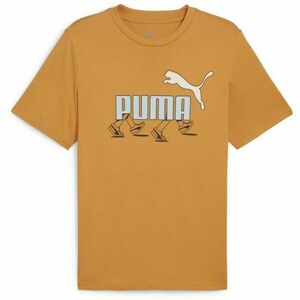 Puma GRAPHIC SNEAKER TEE Pánské triko, oranžová, velikost obraz