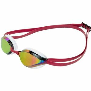 Arena PYTHON MIRROR Závodní plavecké brýle, červená, velikost obraz