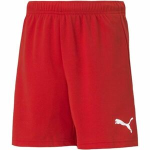 Puma TEAMRISE SHORTS Juniorské šortky, červená, velikost obraz