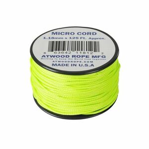 ATWOOD® Mikro lano (125 stop) - neonově zelený (MCCB24) obraz