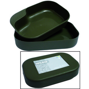 Mil-Tec Nádobí jídelní Camp-A-Box z umělé hmoty olivový obraz