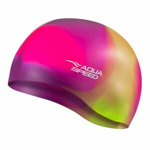 Plavecká čepice Aqua Speed Bunt Pink/Violet/Yellow obraz