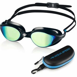 Plavecké brýle Aqua Speed Vortex Mirror Black/Blue/Rainbow Mirror obraz