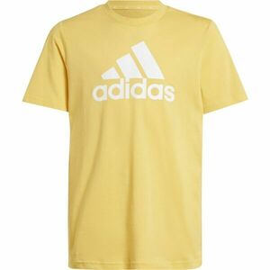 adidas ESSENTIALS BIG LOGO T-SHIRT Juniorské tričko, žlutá, velikost obraz
