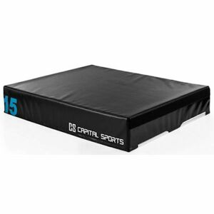 CAPITAL SPORTS ROOKSO SOFT JUMP BOX 15 CM Plyobox, černá, velikost obraz