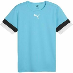 Puma INDIVIDUALRISE JERSEY TEE Pánské fotbalové triko, světle modrá, velikost obraz