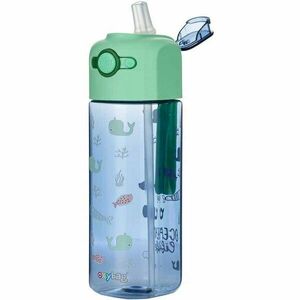 Oxybag OCEAN LIFE 450 ML Dětská láhev na pití, světle modrá, velikost obraz