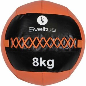 SVELTUS WALL BALL 8 KG Medicinbal, oranžová, velikost obraz