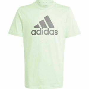 adidas ESSENTIALS BIG LOGO T-SHIRT Juniorské tričko, světle zelená, velikost obraz