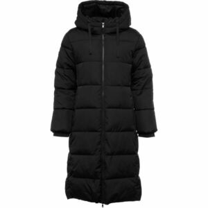 GAP MAXI LONG PUFFER LOGO Dámská zimní bunda, černá, velikost obraz