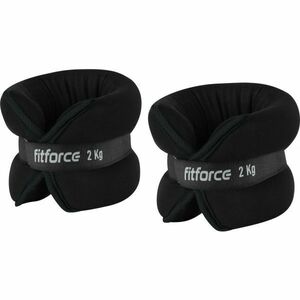 Fitforce ANKLE 2 x 2, 0 KG Závaží na kotníky, černá, velikost obraz