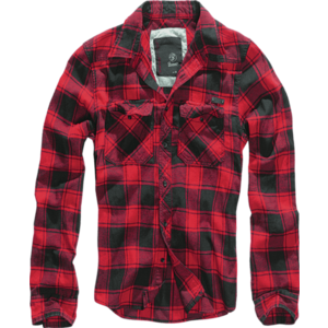 Brandit Checkshirt košile, červeno černá - S obraz
