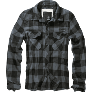 Brandit Checkshirt košile, šedo černá - S obraz