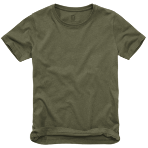 Brandit dětské tričko s krátkým rukávem, olivové - 122/128 obraz