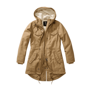 Brandit Marsh lake parka dámská zimní bunda s kapucí, khaki - XS obraz
