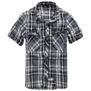 Brandit Roadstar košile s krátkým rukávem, černo-antracitová - S obraz