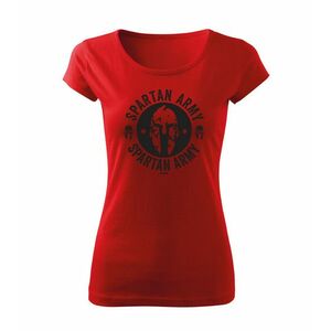 DRAGOWA dámske krátke tričko Archelaos, červená 150g/m2 - XS obraz
