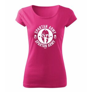 DRAGOWA dámske krátke tričko Archelaos, růžová 150g/m2 - XS obraz