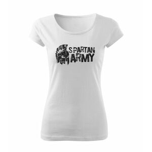 DRAGOWA dámske krátke tričko Aristón, bílá 150g/m2 - XS obraz