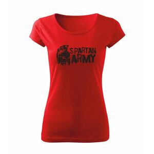DRAGOWA dámske krátke tričko Aristón, červená 150g/m2 - XS obraz