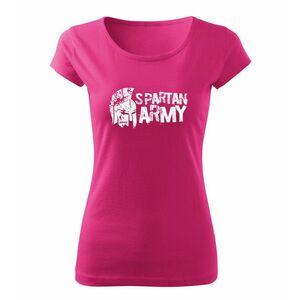 DRAGOWA dámske krátke tričko Aristón, růžová 150g/m2 - XS obraz