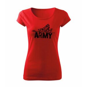 DRAGOWA dámske krátke tričko Nabis, červená 150g/m2 - XS obraz