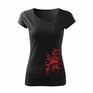 DRAGOWA dámske krátke tričko RedWar, černá 150g/m2 - XS obraz