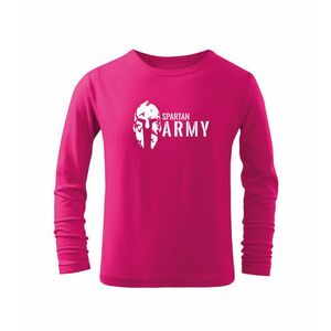 DRAGOWA Dětské dlhé tričko Spartan army, růžová - 4roky/110cm obraz