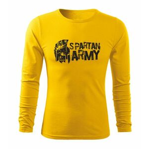 DRAGOWA Fit-T tričko s dlouhým rukávem Aristón, žlutá 160g / m2 - S obraz