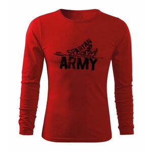 DRAGOWA Fit-T tričko s dlouhým rukávem Nabis, červená 160g / m2 - S obraz