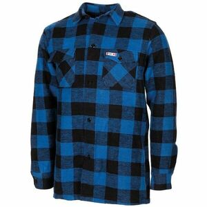 Fox Outdoor tričko dřevorubec, modro-černé - S obraz