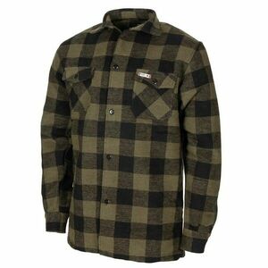 Tričko Fox Outdoor lumberjack, OD green-black - S obraz