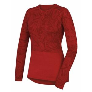 Husky Merino Thermal Underwear Dámské tričko s dlouhým rukávem Red - L obraz