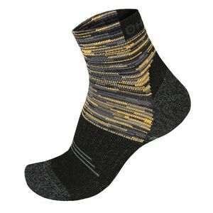 Husky Ponožky Hiking černá/žlutá - M(36/40) obraz