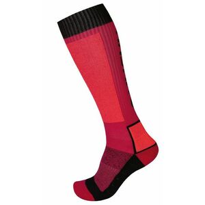 Husky Ponožky Snow Wool růžová/černá - M(36/40) obraz