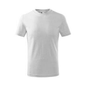 Malfini Basic dětské tričko, bílé - 4roky/110cm obraz