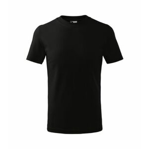 Malfini Basic dětské tričko, černé - 4roky/110cm obraz