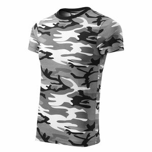 Malfini Camouflage krátké tričko, gray, 160g/m2 - XS obraz