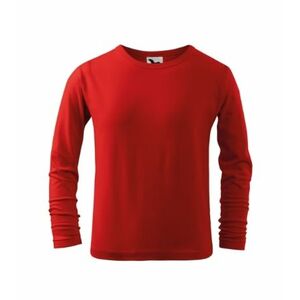 Malfini Fit-T LS dětské tričko s dlouhým rukávem, červené - 4roky/110cm obraz