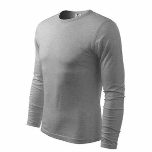 Malfini Fit-T tričko s dlouhým rukávem, šedé, 160g / m2 - S obraz