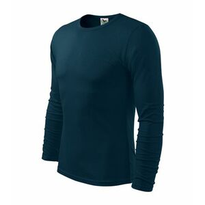 Malfini Fit-T tričko s dlouhým rukávem, tmavě modré, 160g / m2 - S obraz