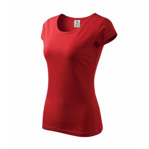 Malfini Pure dámské tričko, rudé, 150g/m2 - XS obraz
