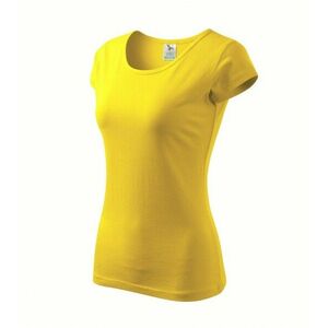 Malfini Pure dámské tričko, žluté, 150g/m2 - XS obraz