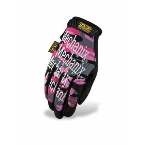 Mechanix Original pink camo dámské rukavice taktické - S obraz