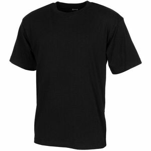 MFH Americké tričko s krátkým rukávem, černé - S obraz