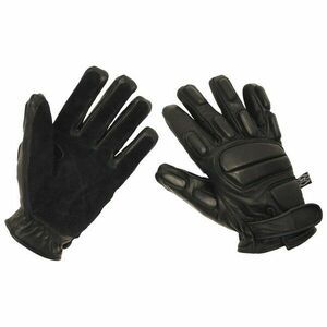 MFH Kožené rukavice Protect cut resistant, černé - S obraz