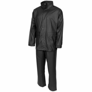 MFH Oblek do deště, "Premium", 2-dílný, černý - S obraz