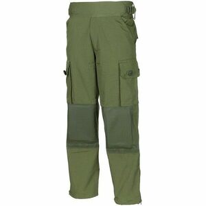 Profesionální kalhoty MFH Commando Smock Rip stop, OD green - S obraz