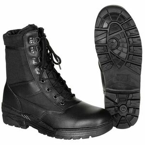 Bezpečnostní obuv MFH s gumovou podrážkou, černá - 36 obraz