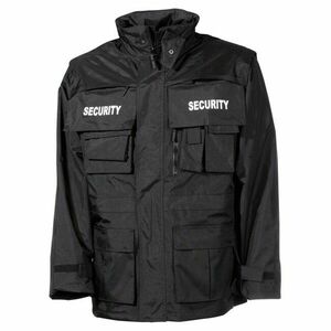 Nepromokavá bunda MFH Security, černá - S obraz